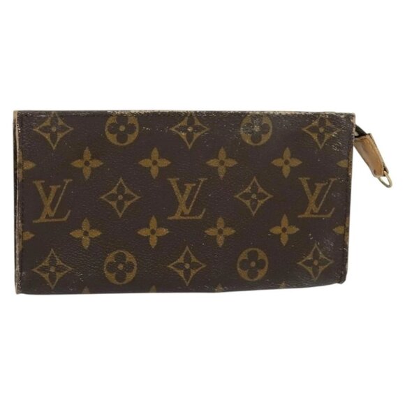 LOUIS VUITTON Monogram Bucket GM Accessory Pouch LV Auth 134663 - Picture 1 of 16